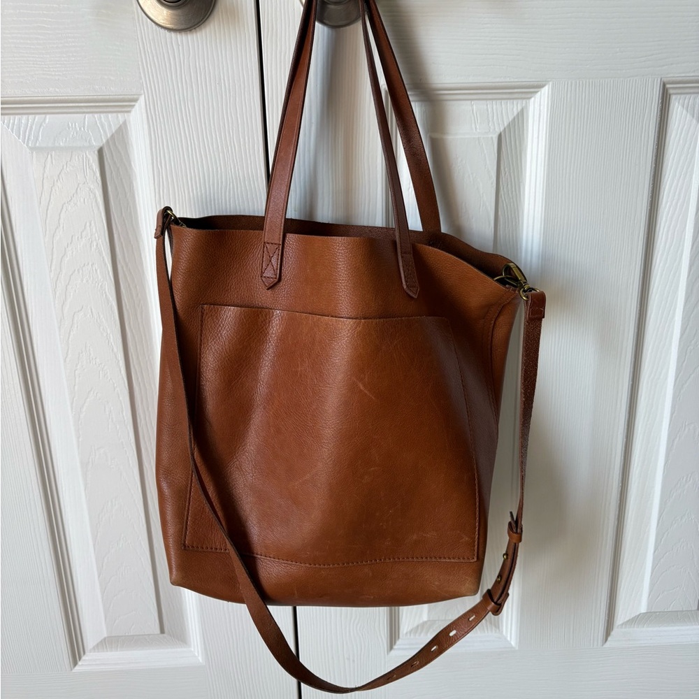 Madewell Medium Transport Tote - includes additional braided strap